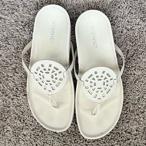 Vionics Sandals Cream/ white color